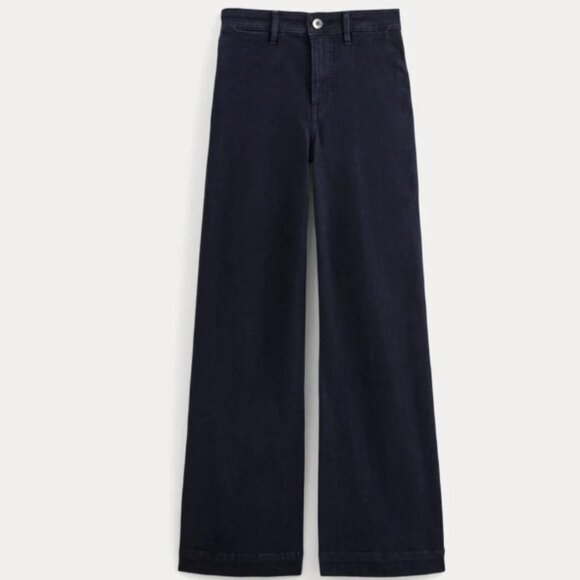 2 PAIR Everlane High Key Jean 29R Black Dark Blue - Picture 1 of 4
